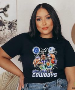 Official Mascot Breaking Through Wall Dallas Cowboys Vintage T shirt