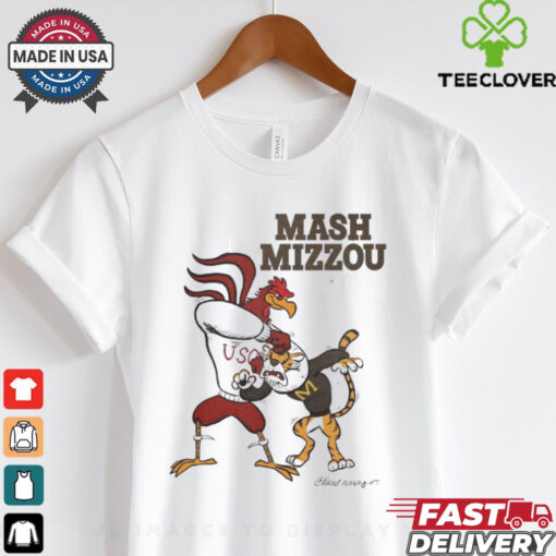 Official Mash Mizzou South Carolina Gamecocks Vs. Missouri Tigers Happy Game Day Art t shirt