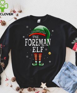 Official Matching Family Funny The Foreman Elf Christmas Sweater Shirt