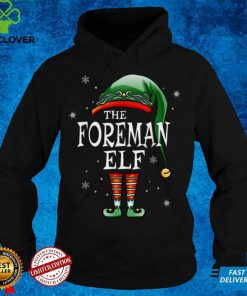 Official Matching Family Funny The Foreman Elf Christmas Sweater Shirt