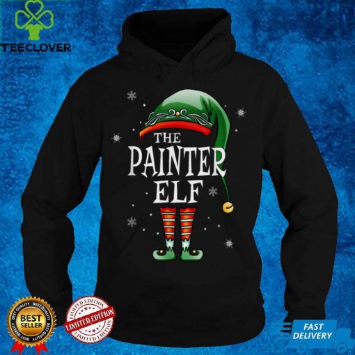Official Matching Family Funny The Painter Elf Christmas Sweater Shirt