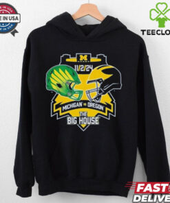 Official Matchup Michigan Wolverines vs Oregon Duck The Big House Nov 2 2024 t shirt