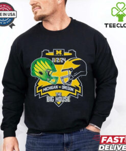 Official Matchup Michigan Wolverines vs Oregon Duck The Big House Nov 2 2024 t shirt