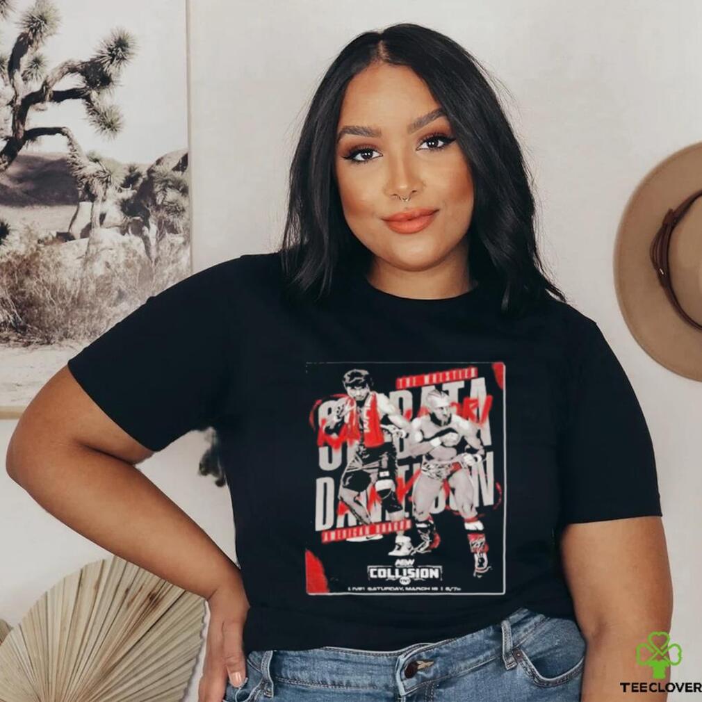 Official Matchup Monday – Katsuyori Shibata Vs Bryan Danielson – Aew Collision Variant Shirt Official Matchup Monday – Katsuyori Shibata Vs Bryan Danielson – Aew Collision Variant Shirt