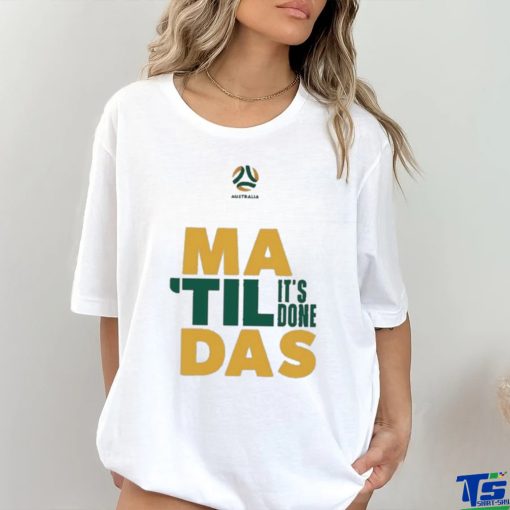 Official Matildas Qualified 2024 T Shirt