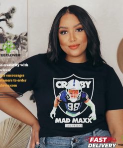 Official Maxx Crosby Las Vegas Raiders Mad Maxx Cartoon Shirt