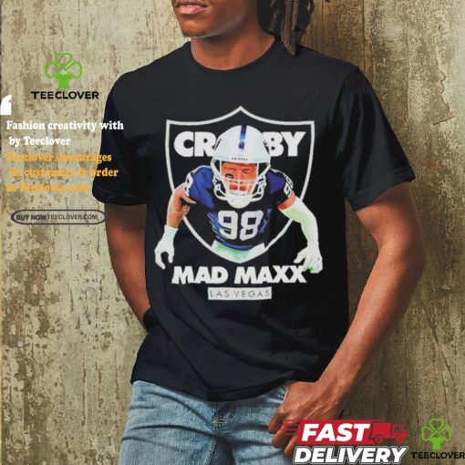 Official Maxx Crosby Las Vegas Raiders Mad Maxx Cartoon Shirt
