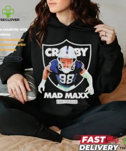 Official Maxx Crosby Las Vegas Raiders Mad Maxx Cartoon Shirt