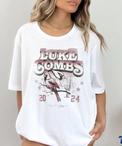 Official May 31st June 1st 2024 Luke Combs x Arizona Cardinals Growin’ Up and Gettin’ Old Tour T Shirt