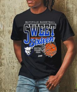 Official Maysville Basketball Sweet Sixteen District Champs 2024 shirt