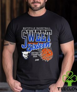 Official Maysville Basketball Sweet Sixteen District Champs 2024 shirt