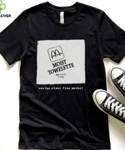 Official Mcdonalds Moist Towelette Cactus Plant Flea Market Shirt