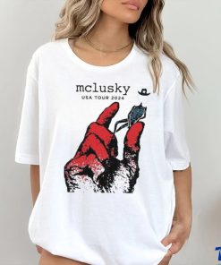 Official Mclusky USA Music Tour 2024 Shirt