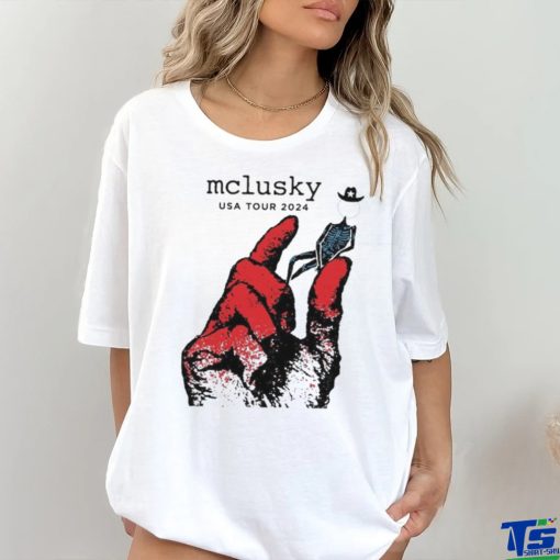 Official Mclusky USA Music Tour 2024 Shirt