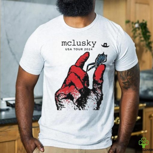 Official Mclusky USA Music Tour 2024 Shirt