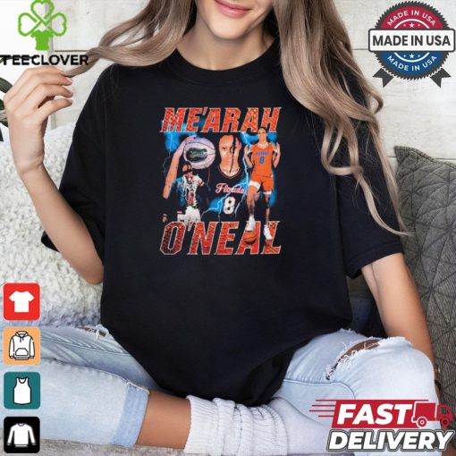 Official Me’Arah O’neal #8 Florida Gators Vintage NIL Graphic t shirt