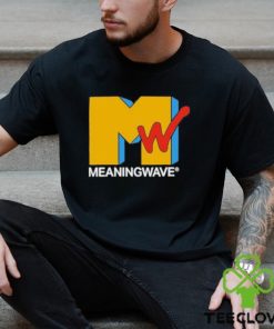 Official Meaningwave Tv Black Shirt