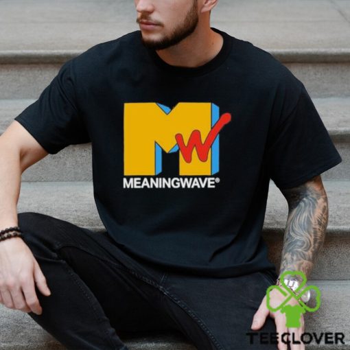 Official Meaningwave Tv Black Shirt