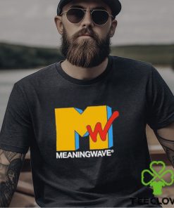 Official Meaningwave Tv Black Shirt