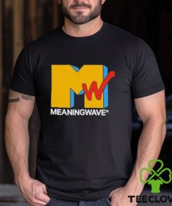 Official Meaningwave Tv Black Shirt