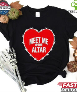 Official Meet Me At The Altar Heart Shirt