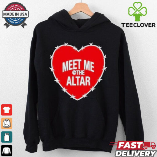Official Meet Me At The Altar Heart Shirt