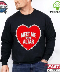 Official Meet Me At The Altar Heart Shirt