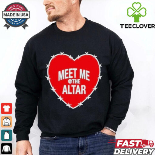 Official Meet Me At The Altar Heart Shirt