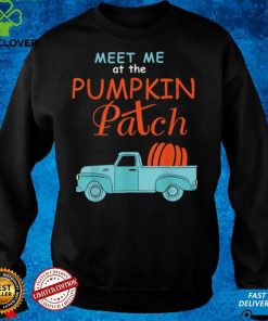 Official Meet Me At The Pumpkin Patch Pickup Fall Thanksgiving Xmas Sweater Shirt