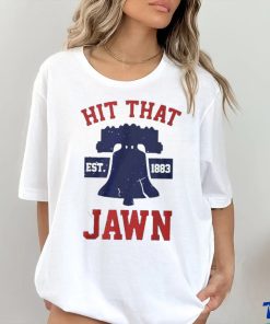 Official Mega Ran Hit That Jawn Est 1883 T Shirt