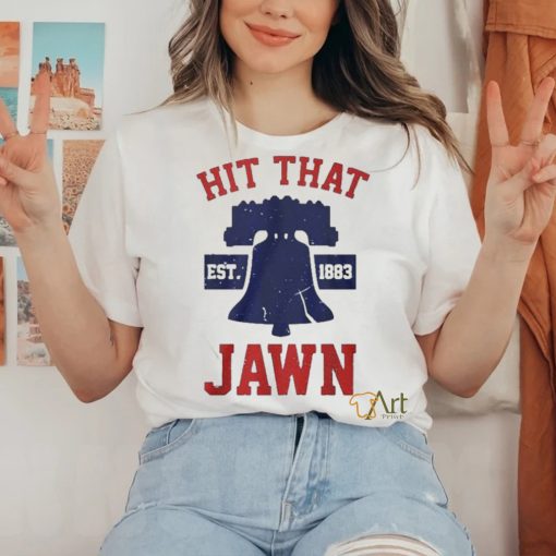 Official Mega Ran Hit That Jawn Est 1883 T Shirt