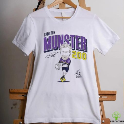 Official Melbourne Storm Cameron Munster 200 Shirt