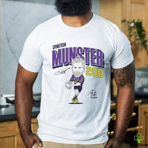 Official Melbourne Storm Cameron Munster 200 Shirt