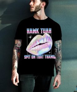 Official Meme Lips Hawk Tuah Spit On That Thang T Shirt