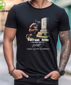 Official Memory Of Akira Toriyama 1955 2024 Shirt