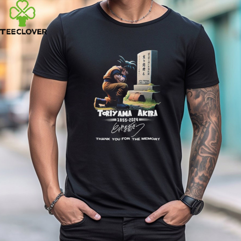 Official Memory Of Akira Toriyama 1955 2024 Shirt Official Memory Of Akira Toriyama 1955 2024 Shirt