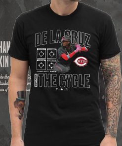 Official Men’s Cincinnati Reds Elly De La Cruz Fanatics Branded Heather Gray Cycle T Shirt
