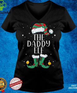 Official Mens Daddy Elf Matching Family Christmas Pajama T Shirt