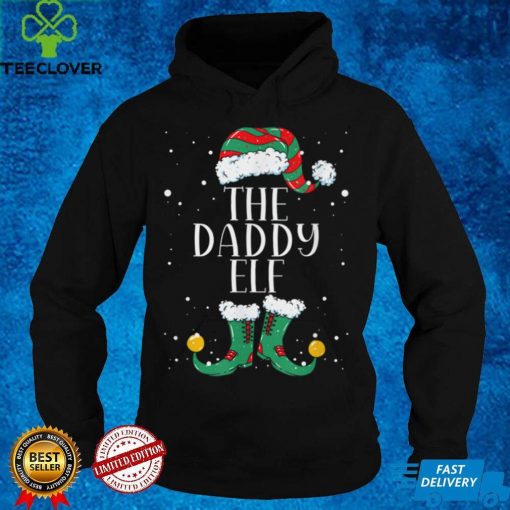 Official Mens Daddy Elf Matching Family Christmas Pajama T Shirt