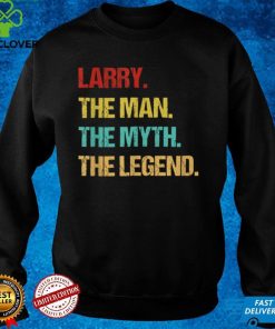 Official Mens Larry The Man The Myth The Legend T Shirt