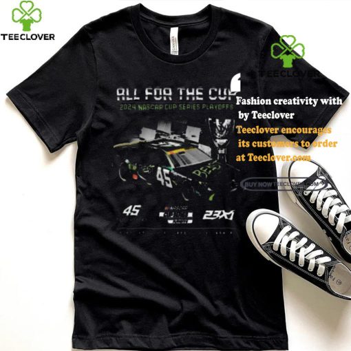 Official Men’s Tyler Reddick Checkered Flag Sports Black 2024 NASCAR Cup Series Playoffs The Beast T Shirt