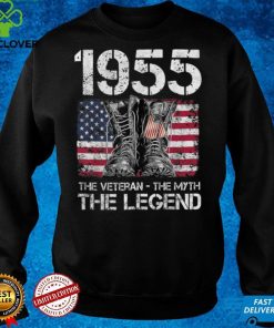 Official Mens Vintage 1955 Man Myth Legend 67th Birthday Dad Grandpa Sweater Shirt