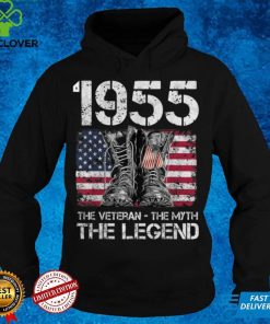 Official Mens Vintage 1955 Man Myth Legend 67th Birthday Dad Grandpa Sweater Shirt