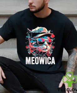 Official Meowica 4th of July Cat American Flag America USA Shirt