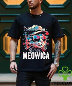 Official Meowica 4th of July Cat American Flag America USA Shirt
