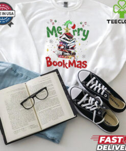 Official Merry Bookmas Grinch Christmas Book shirt 3 Official Merry Bookmas Grinch Christmas Book shirt