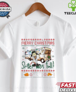 Official Merry Christmas Shitter Was Full car wash Shirt