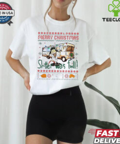 Official Merry Christmas Shitter Was Full car wash Shirt