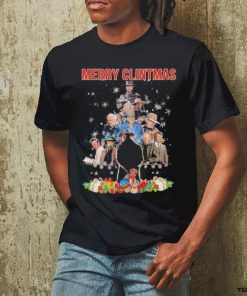 Official Merry Clintmas Clint Eastwood Tree ChristmasT Shirt