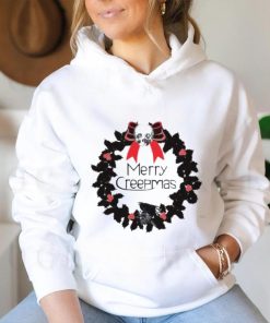 Official Merry Creepmas Gothic Wreath Shirt